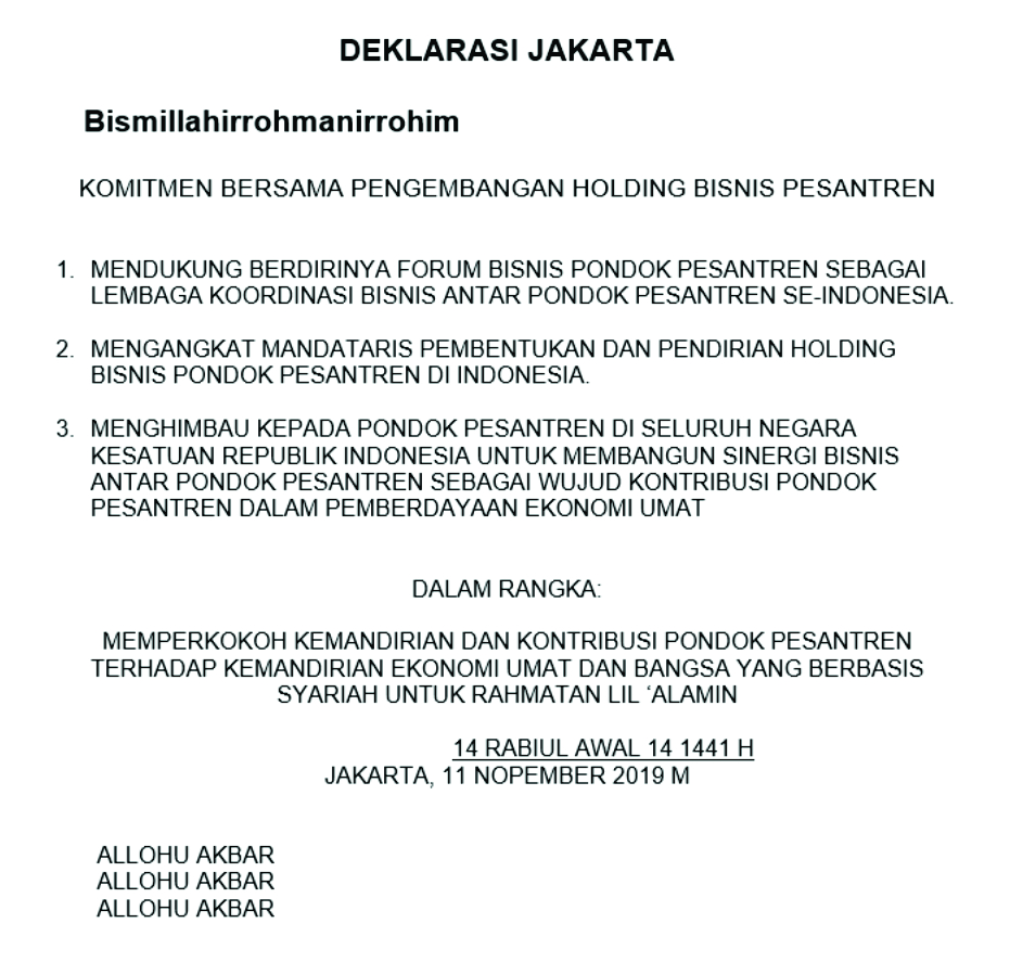 Deklarasi Jakarta
